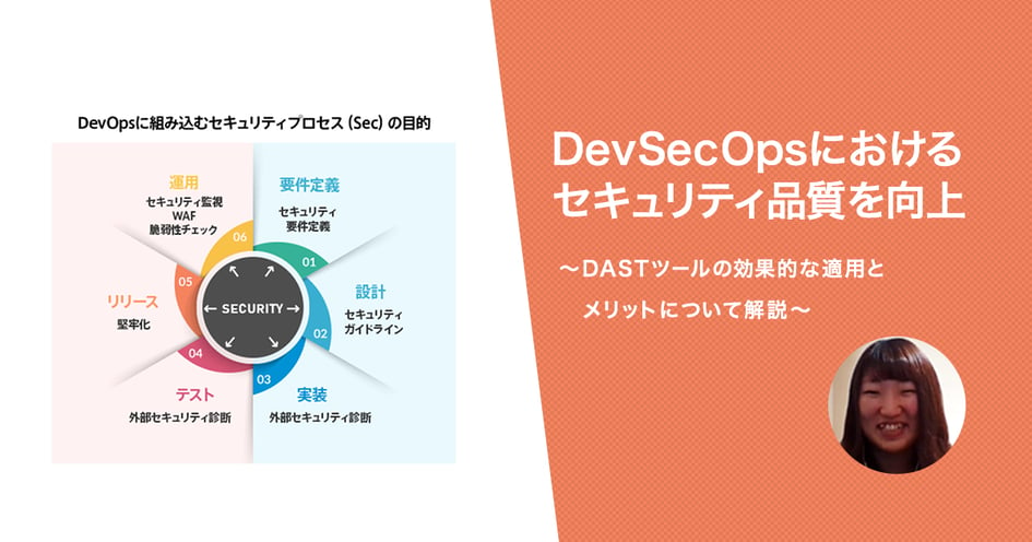 DevSecOpsにおけるセキュリティ品質を向上～DASTツールの効果的な適用とメリットについて解説～